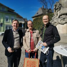 Kaiserwetter zum Wahlkampfauftakt